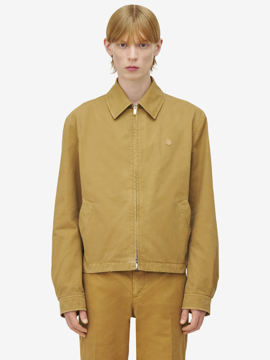 ALEXANDER MCQUEEN - Embroidered Skull Blouson - Item 828642QTADG9840